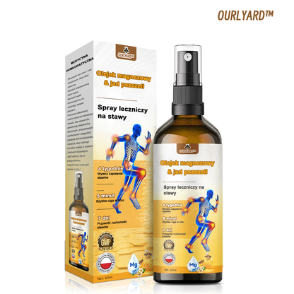 ✅Oficjalny sklep: Ouryard™ Olej magnezowy i miód w sprayu do naprawy stawów👨‍⚕️Zatwierdzony przez Polską Agencję Leków, Wyrobów Medycznych i Produktów Biologicznych (URPL)🔥