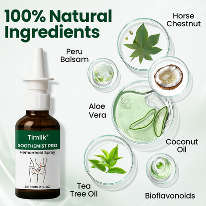 🎄Timilk® SootheMist PRO – Profesjonalny spray łagodzący na hemoroidy🎁