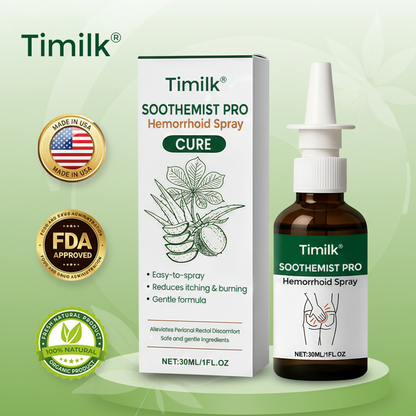 🎄Timilk® SootheMist PRO – Profesjonalny spray łagodzący na hemoroidy🎁