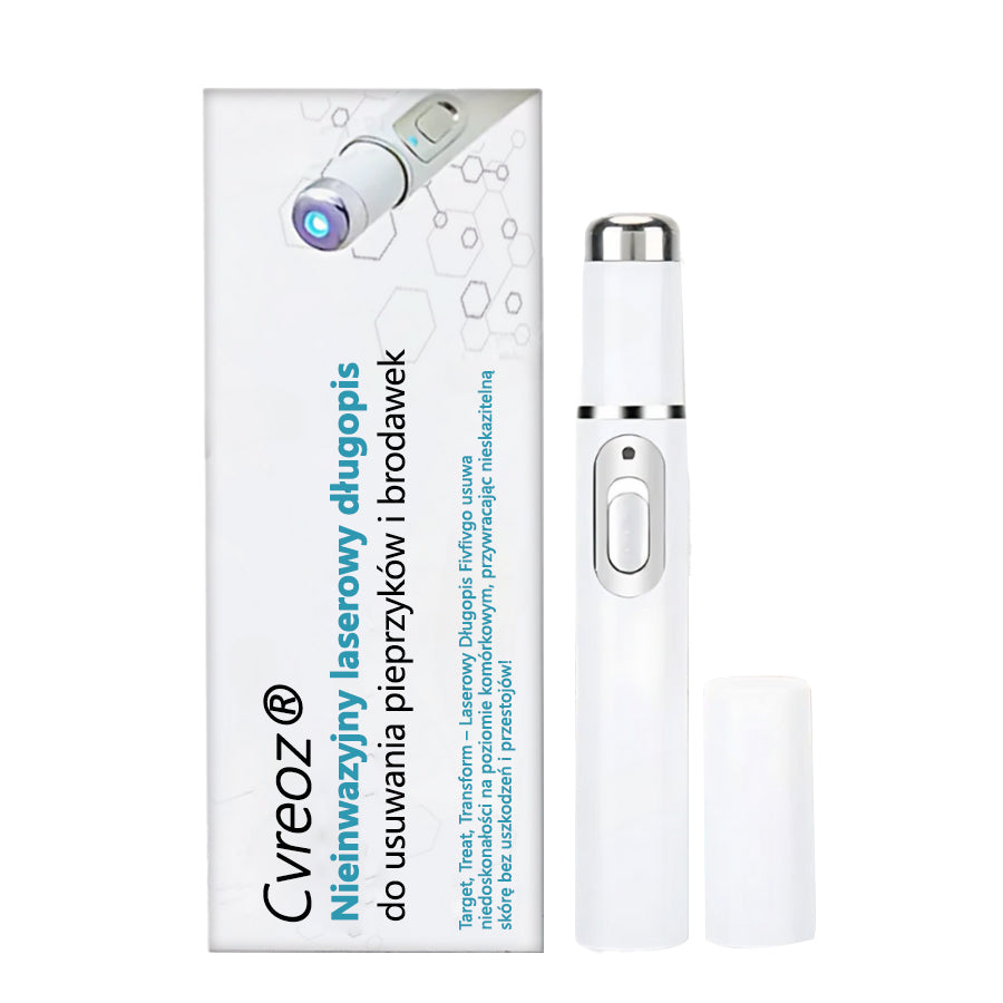 Cvreoz® nowy nieinwazyjny laser do usuwania pieprzyków i brodawek 🎉