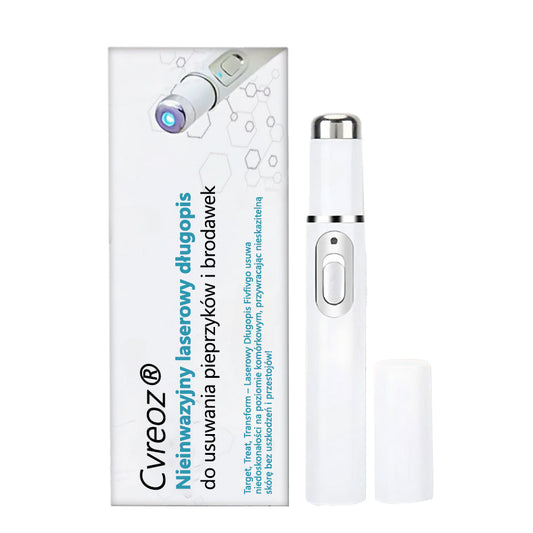 Cvreoz® nowy nieinwazyjny laser do usuwania pieprzyków i brodawek
