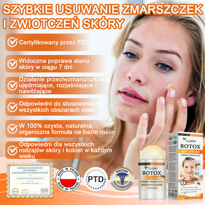 Wyprodukowano i wysłano z  Polska✨TLOPA®Ujędrniające Serum w Sztyfcie z Botoksem i Jadem Pszczelim(🔥OSTATNI DZIEŃ 70% ZNIŻKI)💄
