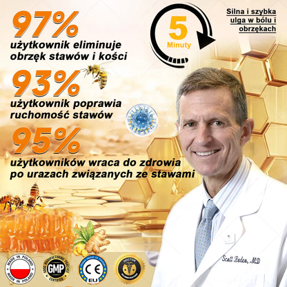 TLOPA® Toksyna botulinowa i jad pszczeli Krem przeciwbólowy do gojenia kości🐝
