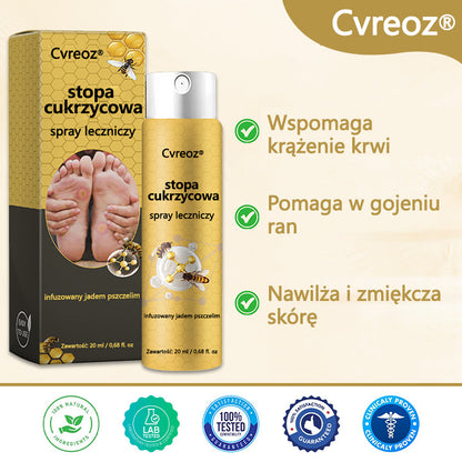 Cvreoz® Leczniczy spray z jadem pszczelim do gojenia i regeneracji ran na dłoniach i stopach🌿🌿🌿